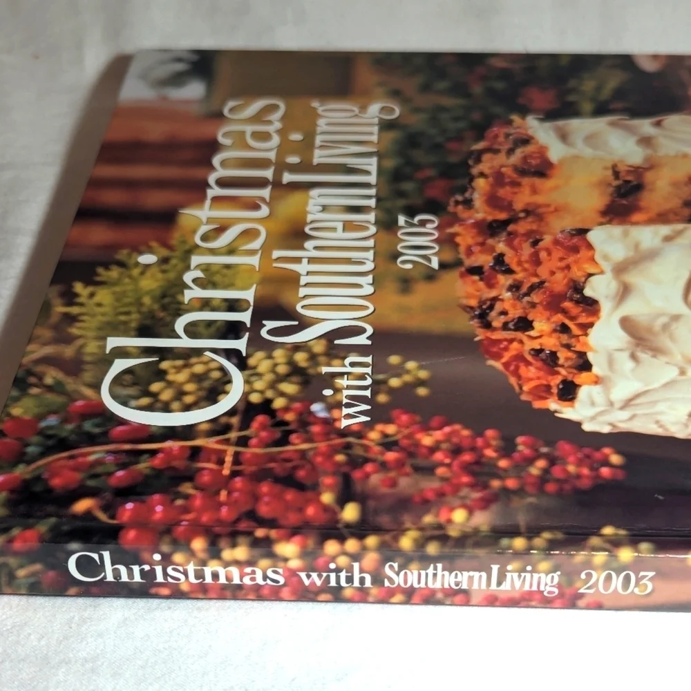 NEW 2003 Christmas With Southern Living Cookbook, Never Used